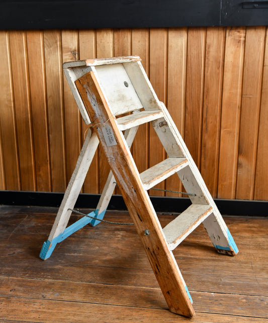 Rustic Wooden Step Ladder