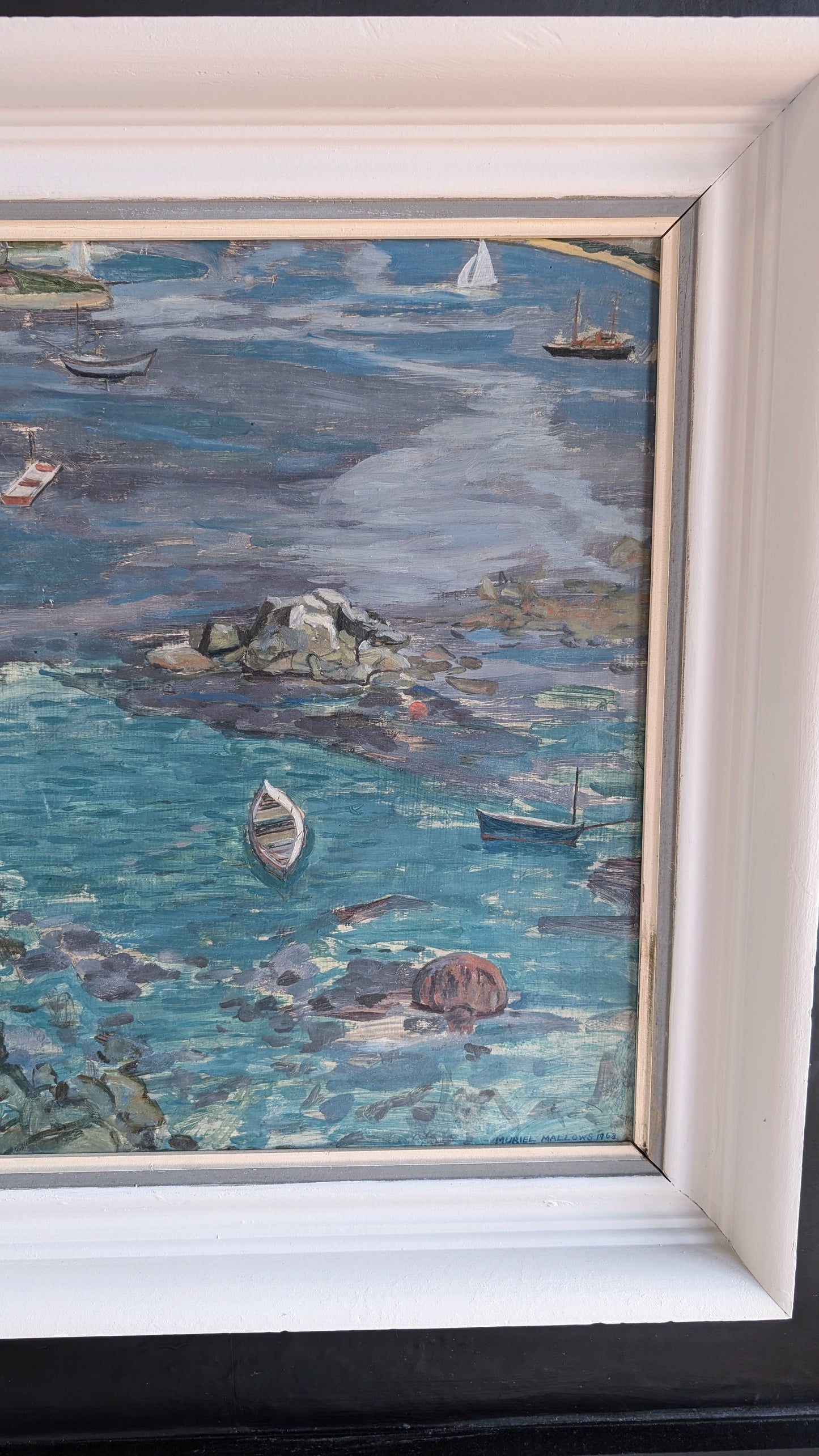 "Cornish Cove" 1963 Original Painting