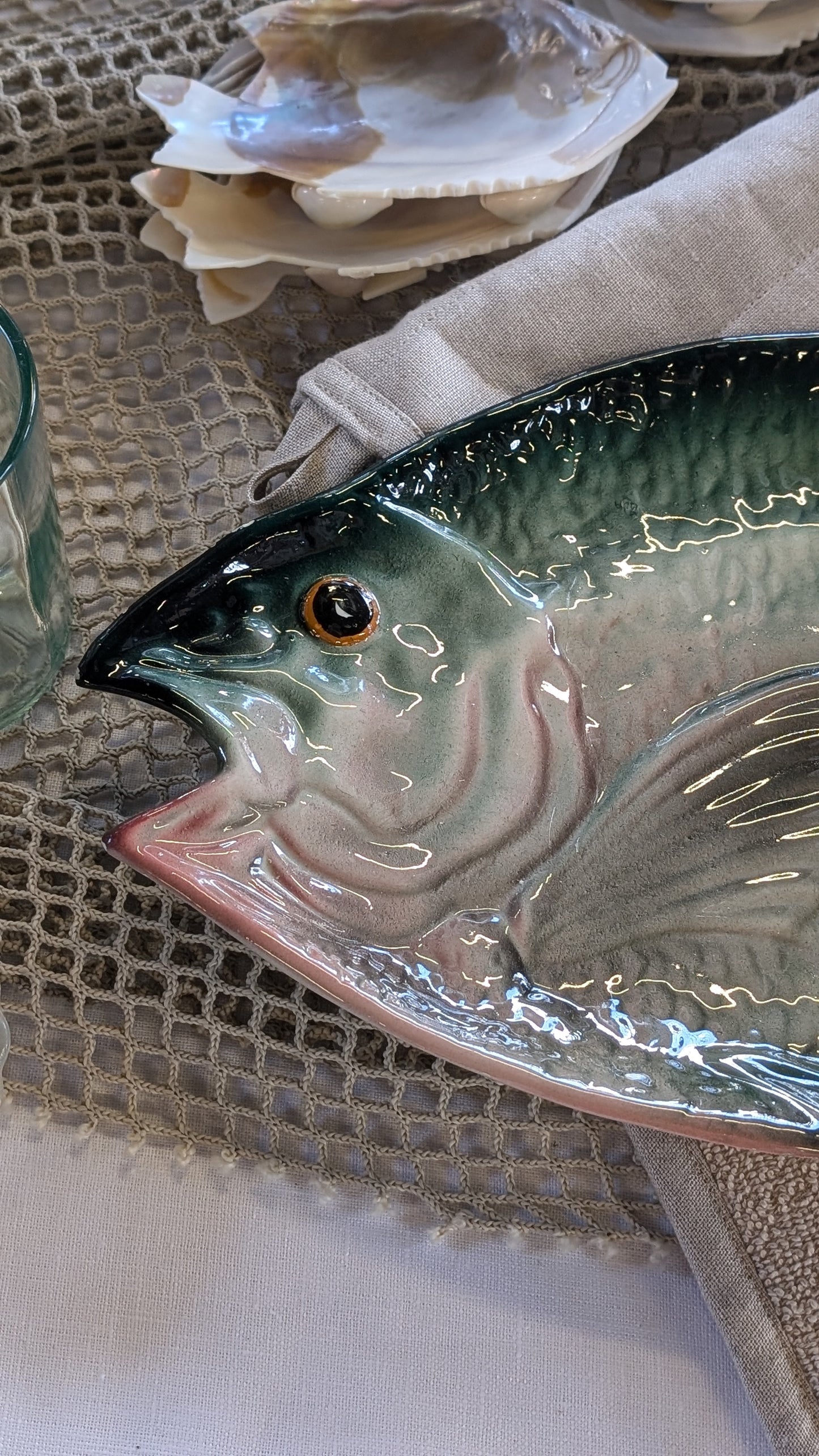 Italian Vintage Fish Platter