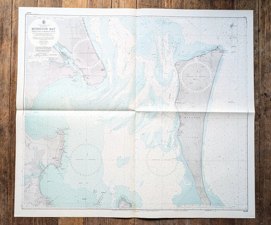 QLD - Moreton Bay inc Stradbroke Island 116 Chart / Map