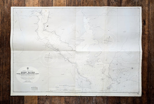 TAS - Huon River and part of d'Entrecasteaux Channel 386 Chart / Map