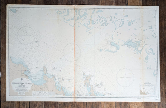QLD - Whitsunday Island to Bowen 63 Chart / Map