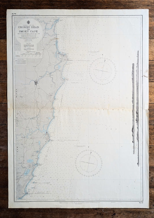 NSW - Crowdy Head to Smoky Cape 26 Chart / Map