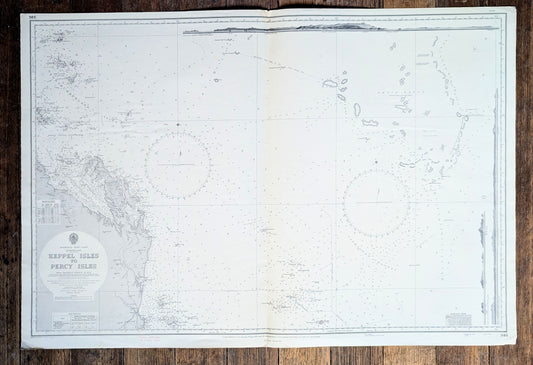 QLD - Keppel Isles to Percy Isles 346 Chart / Map