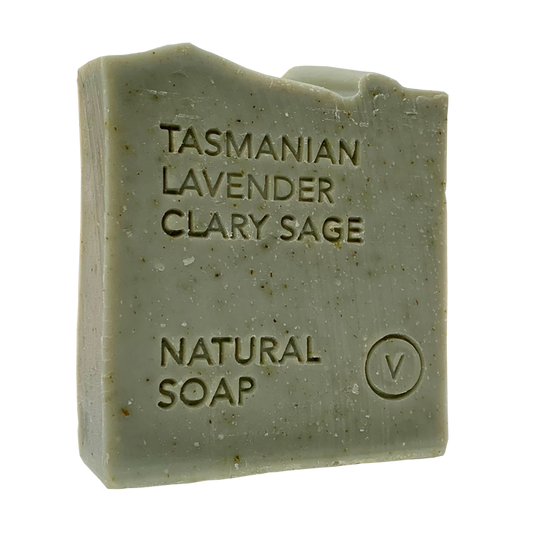 Natural Soap - Tasmanian Lavender & Clary Sage